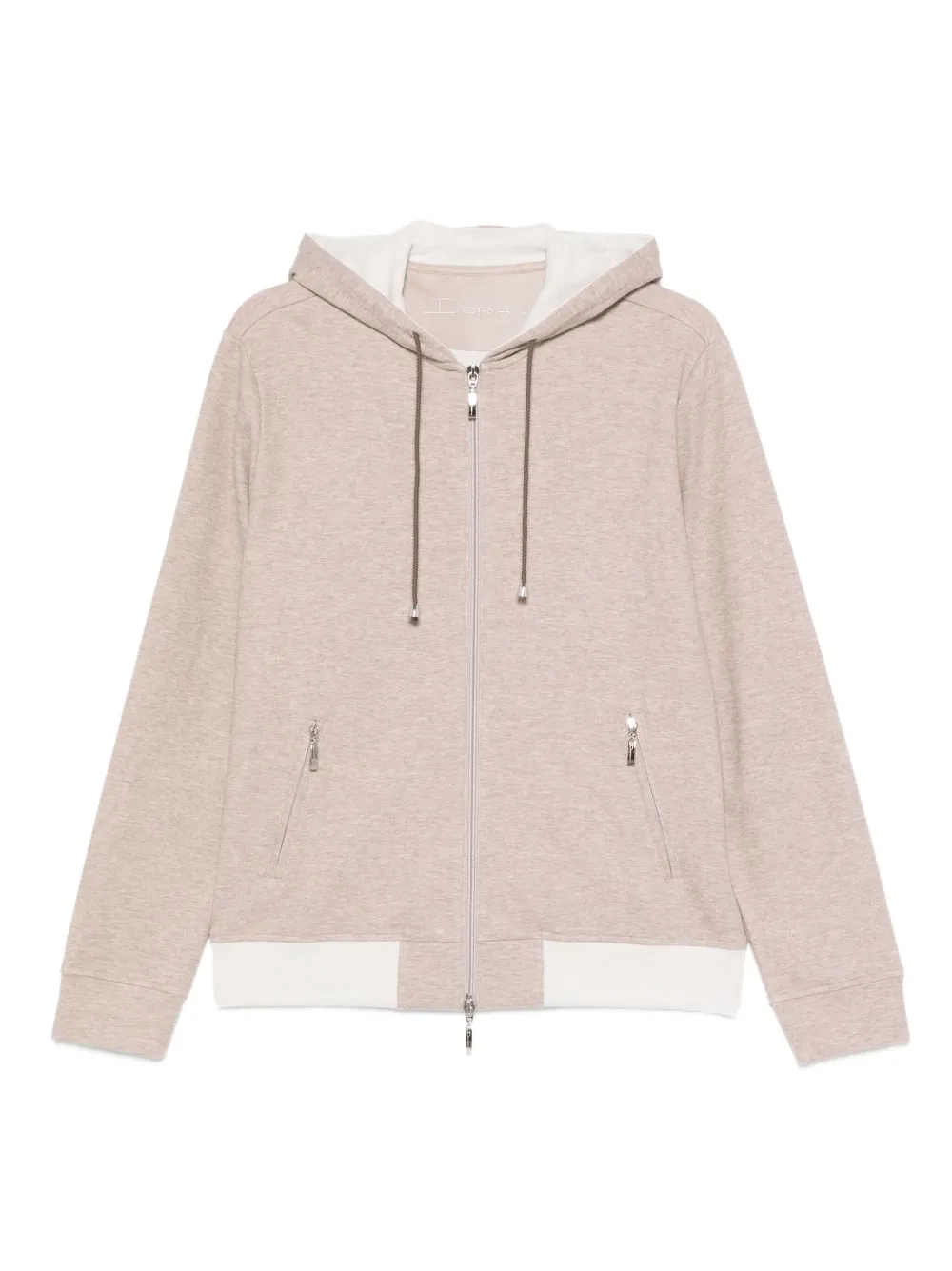 Doriani Cashmere cárdigan de cachemira con capucha | neutro | Image 1