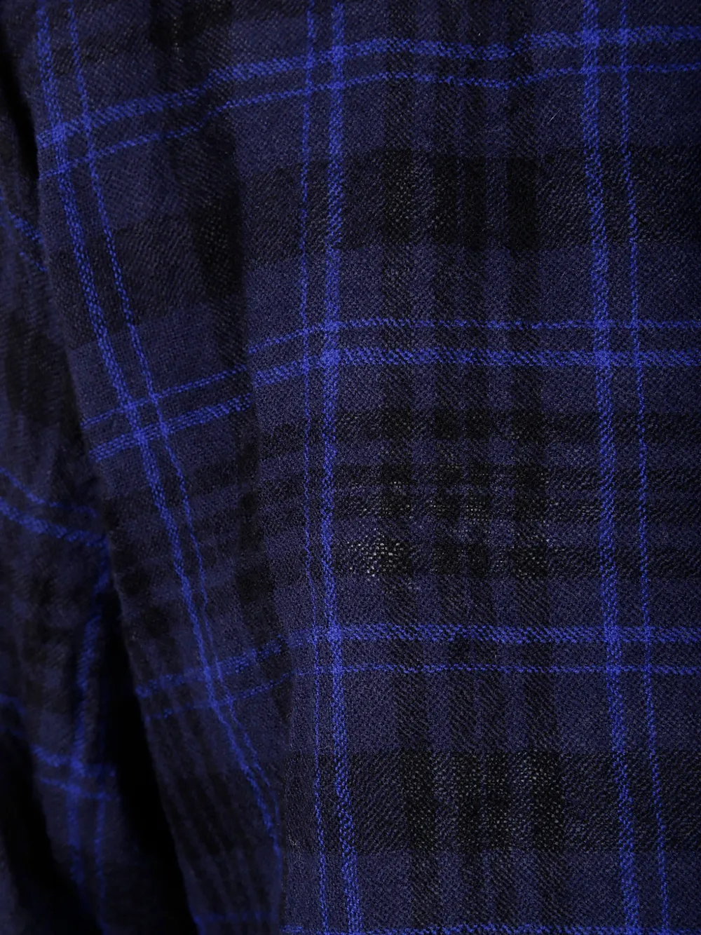  Daniela Gregis Blusa Con Stampa E Frange - Nero 