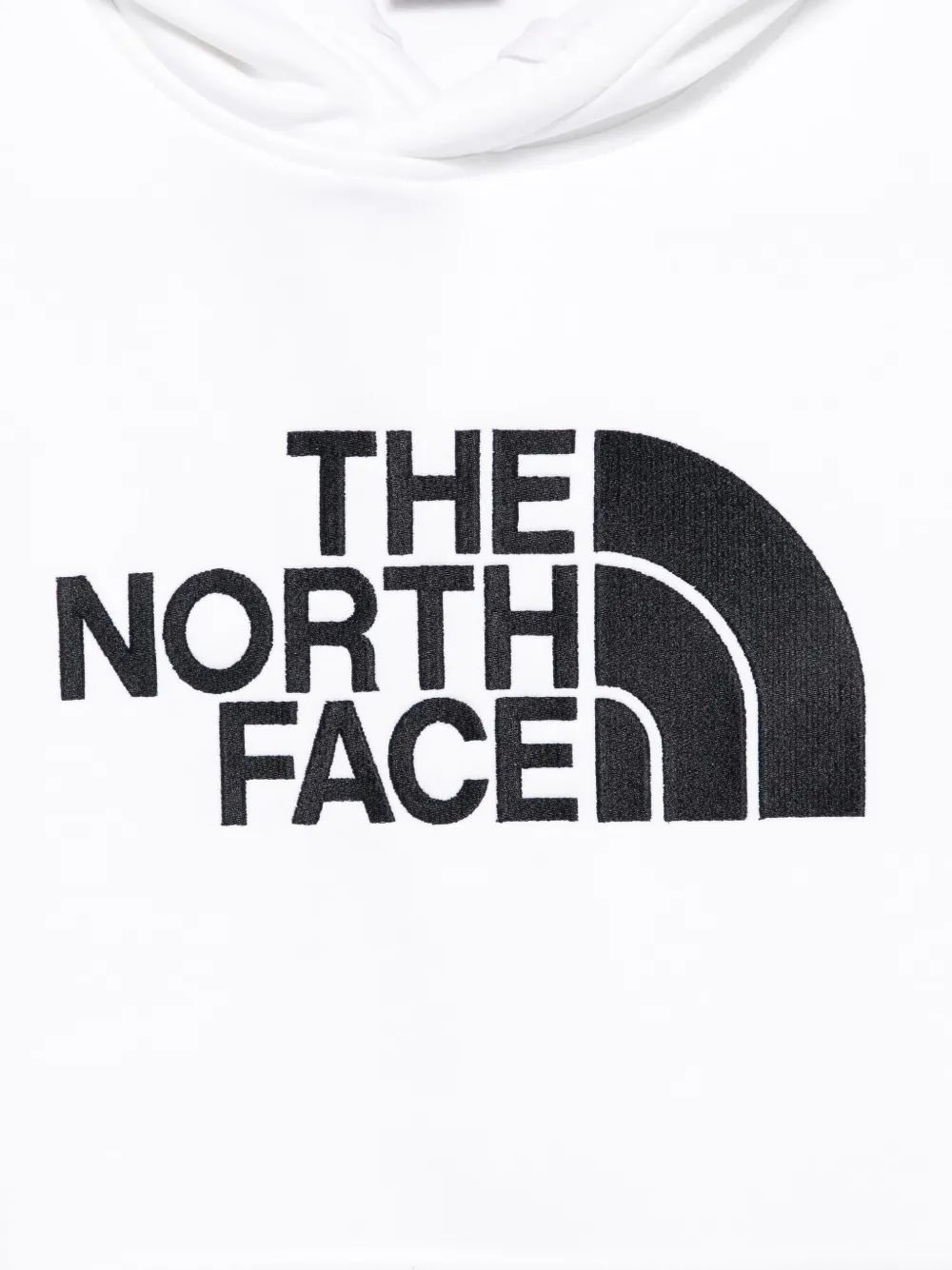 The North Face Hoodie met logoprint Wit