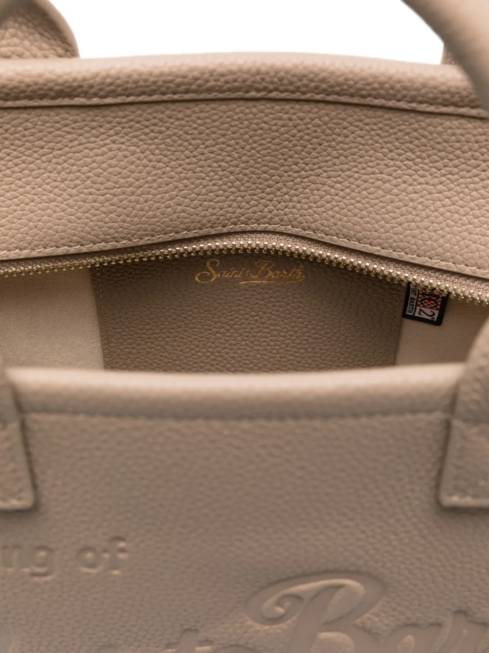 Mc2 Saint Barth Medium Vanity Tote Bag In Neutral