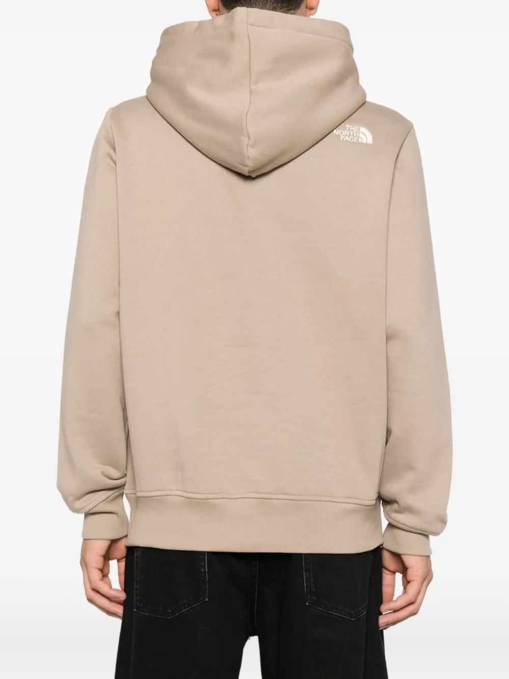 The North Face Hoodie met logoprint Beige