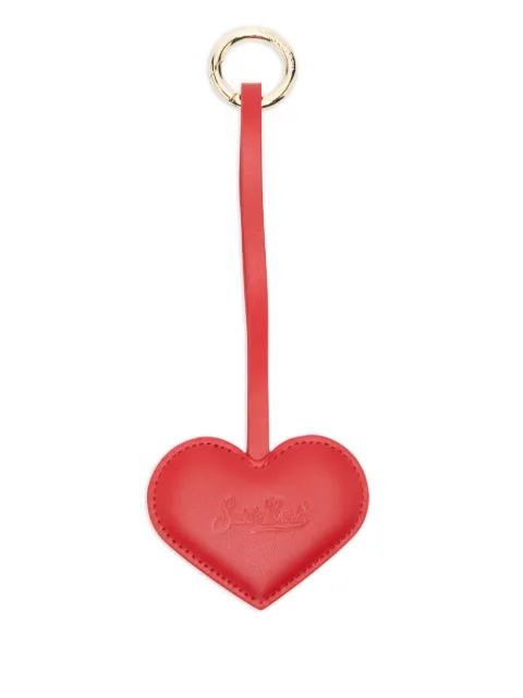 MC2 Saint Barth heart leather charm