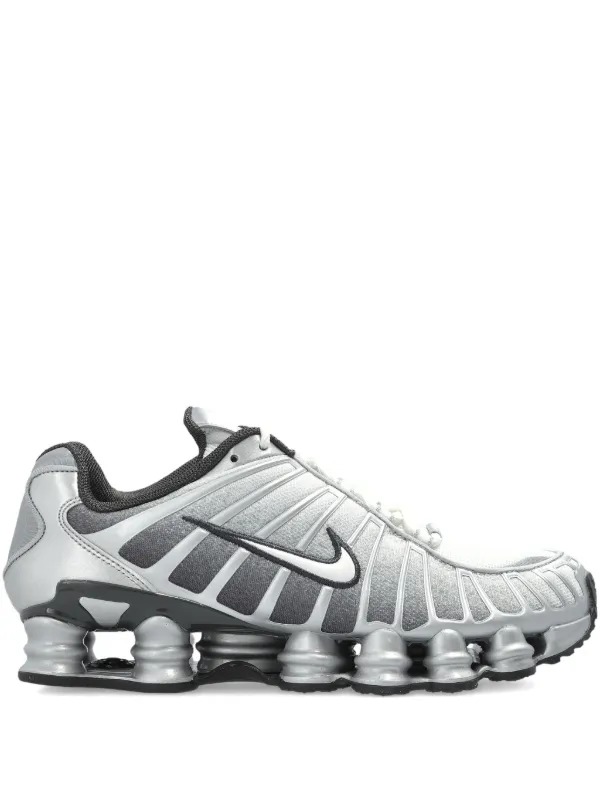 靴 Shox TL Pure Platinum & llic Silver Nike Shox TL Sneakers | Silver | FARFETCH IN