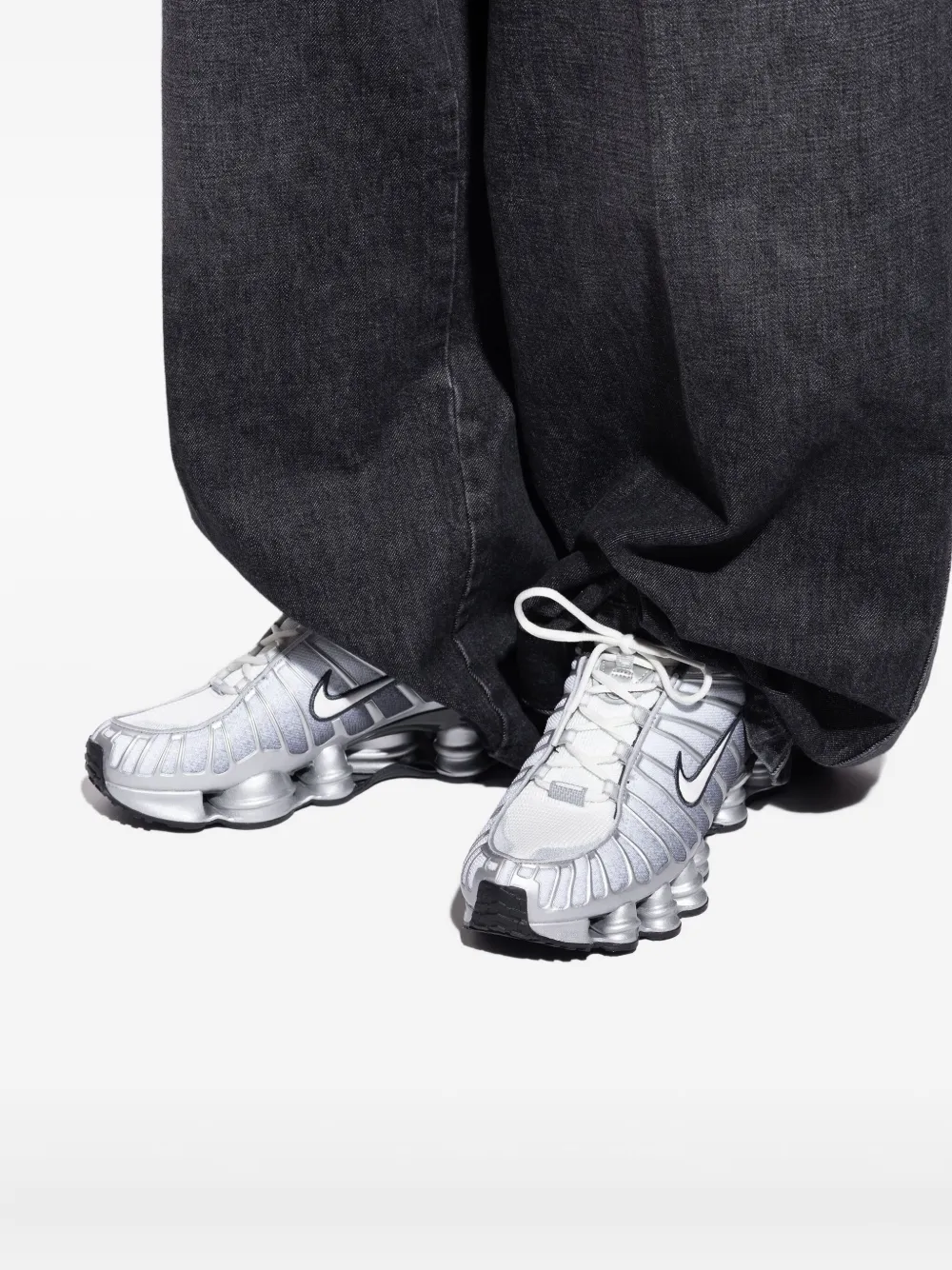 Nike Shox TL Fade sneakers Zilver