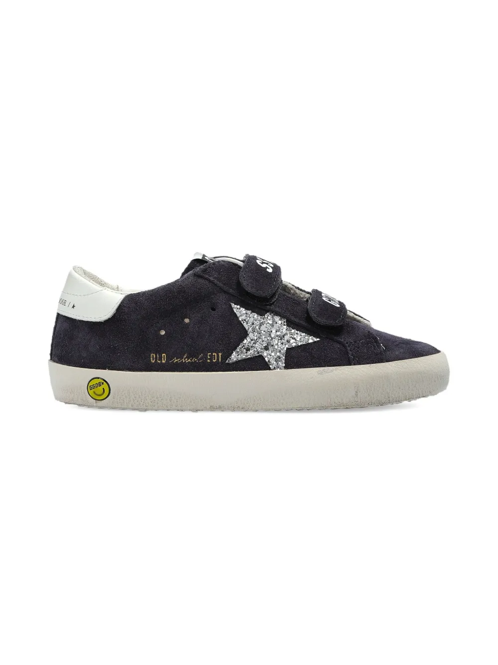 Golden Goose Kids glitter-star trainers - Blauw