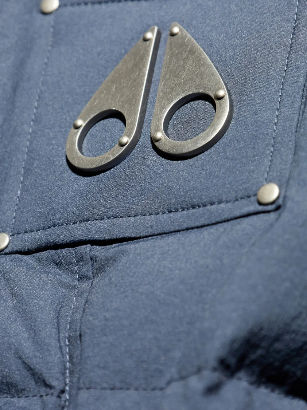 Moose Knuckles Everest bodywarmer Blauw