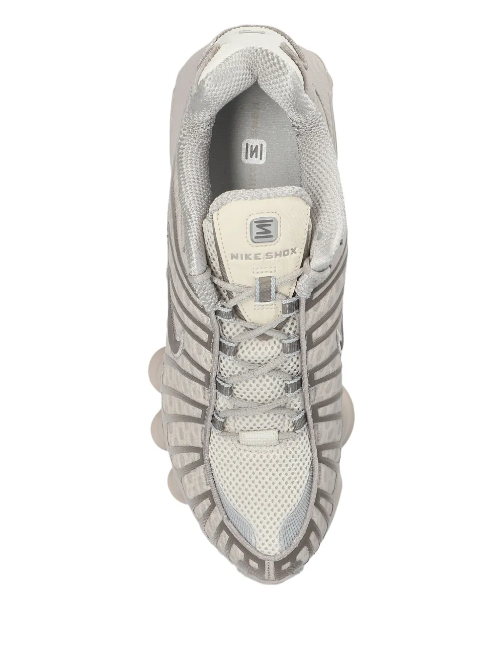Nike Shox rubberen sneakers Beige