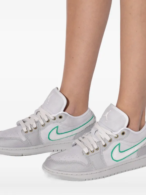 Nike Air Jordan 1 Low Sneakers | Grey | FARFETCH RO