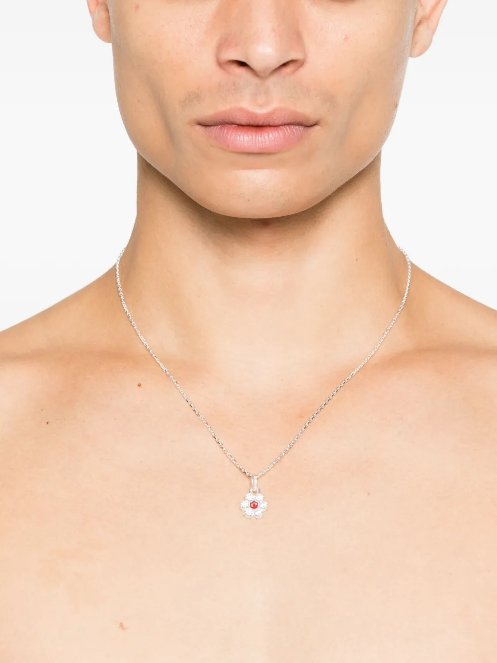 Hatton Labs flower pendant necklace | Men | Image 2