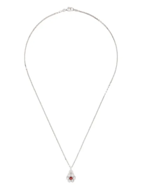 Hatton Labs قلادة بدلاية زهرة