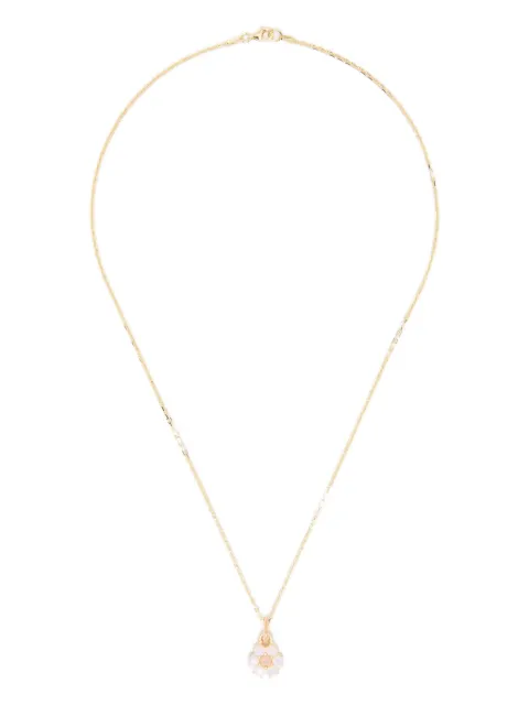Hatton Labs flower pendant necklace
