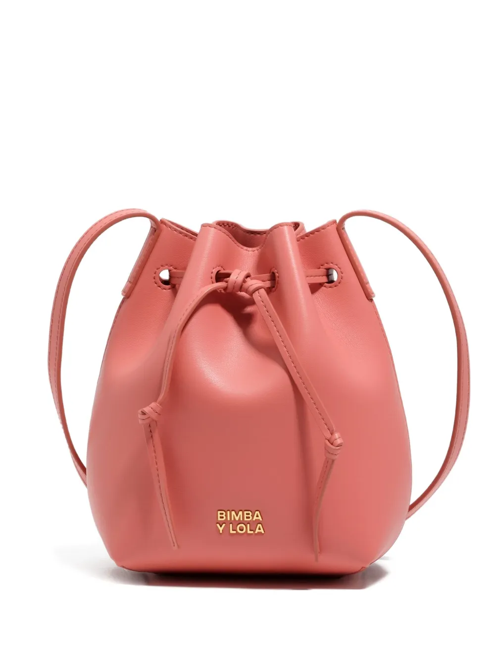 Bimba Y Lola Logo-detail Bucket Bag In Pink