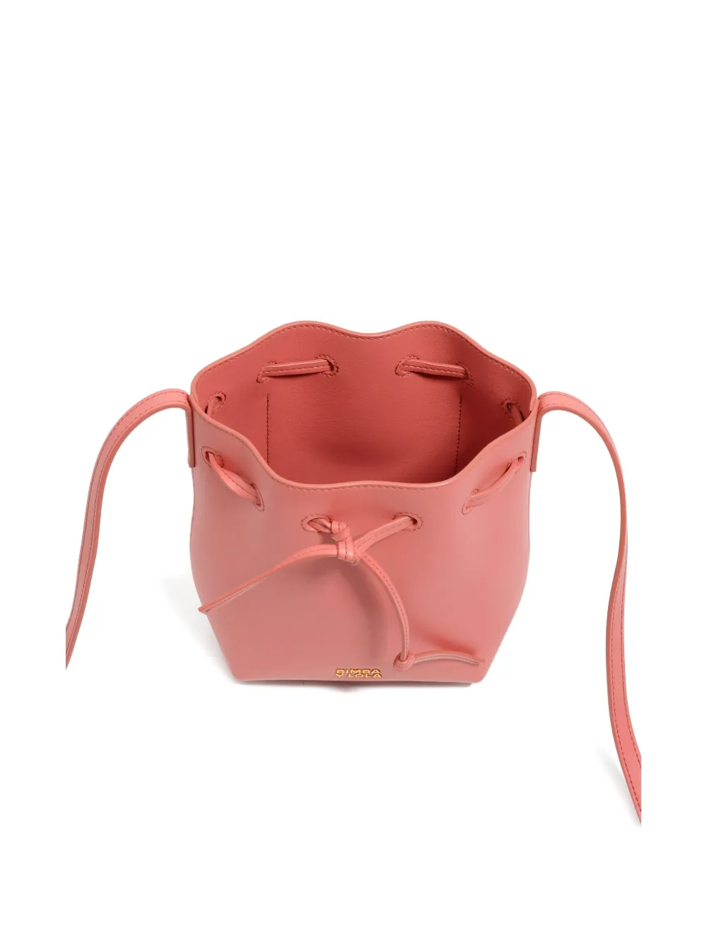 Bimba Y Lola Logo-detail Bucket Bag In Pink