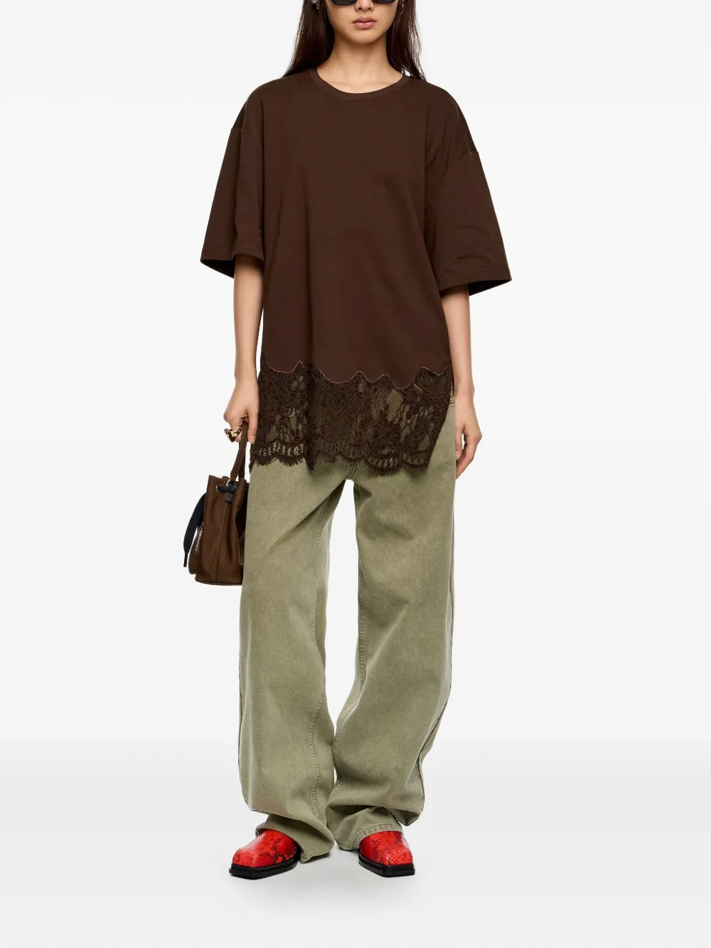 Bimba y Lola playera con ribete de encaje | Playeras y jerséis | Image 2