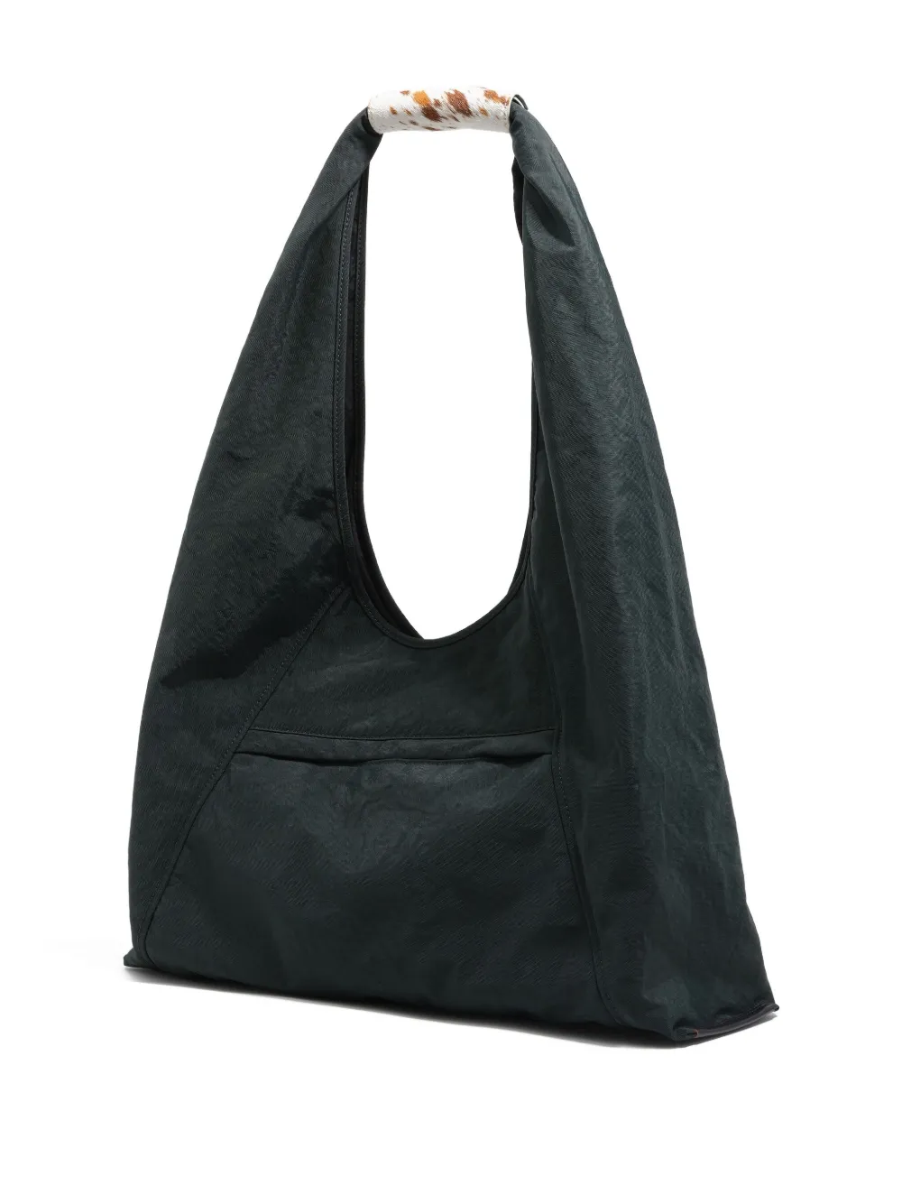 Bimba Y Lola Logo-detail Shoulder Bag In Green