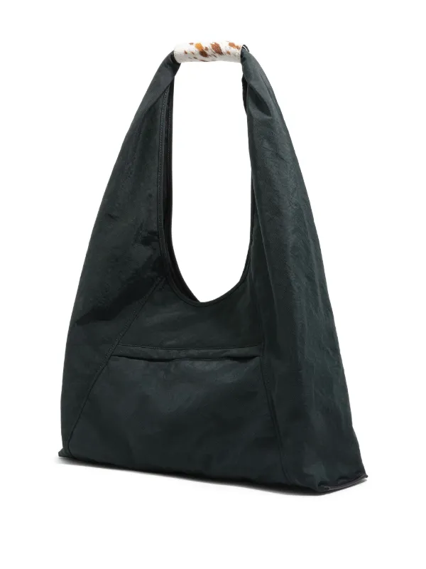 Bimba y Lola logo-detail Shoulder Bag Green FARFETCH PH