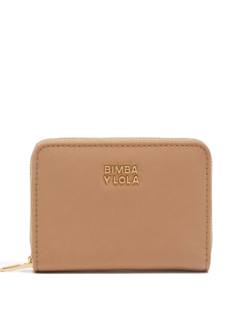 Bimba Y Lola Logo-detail Wallet In Brown