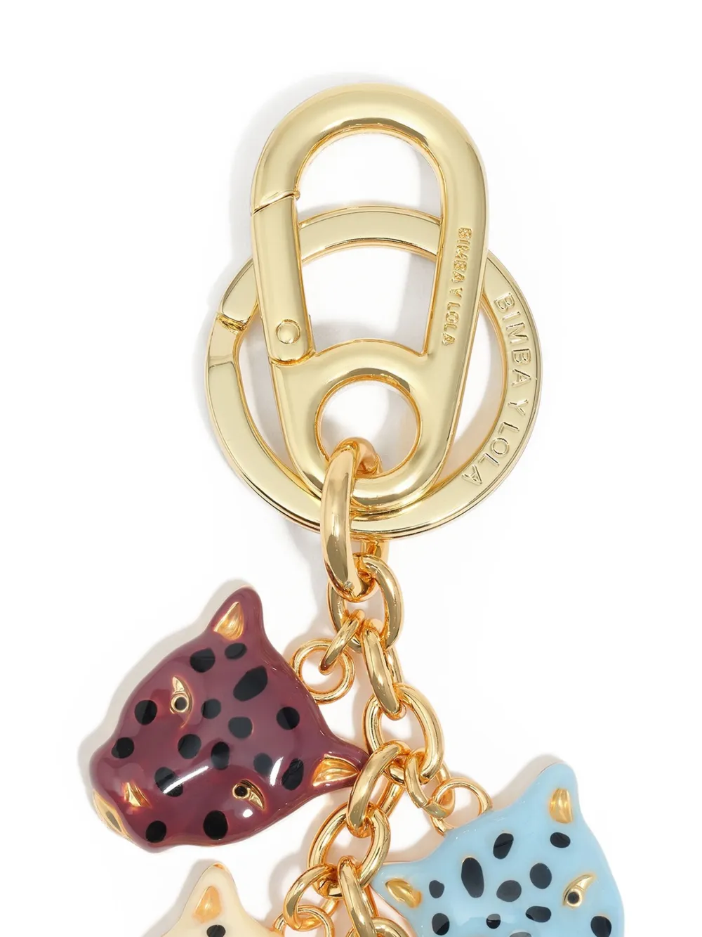 Bimba y Lola leopard-charm keyring | Image 2