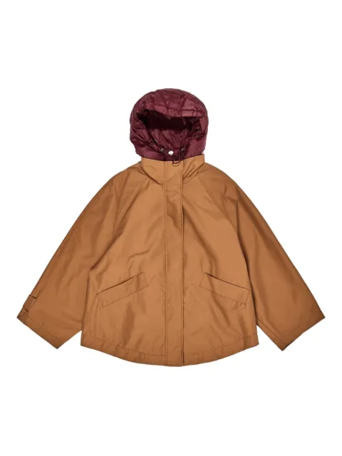 Bimba y Lola removable-padded-hood jacket