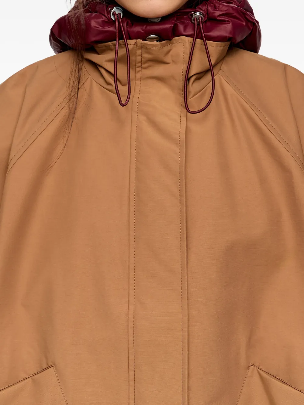 Bimba Y Lola Removable-padded-hood Jacket In Multi