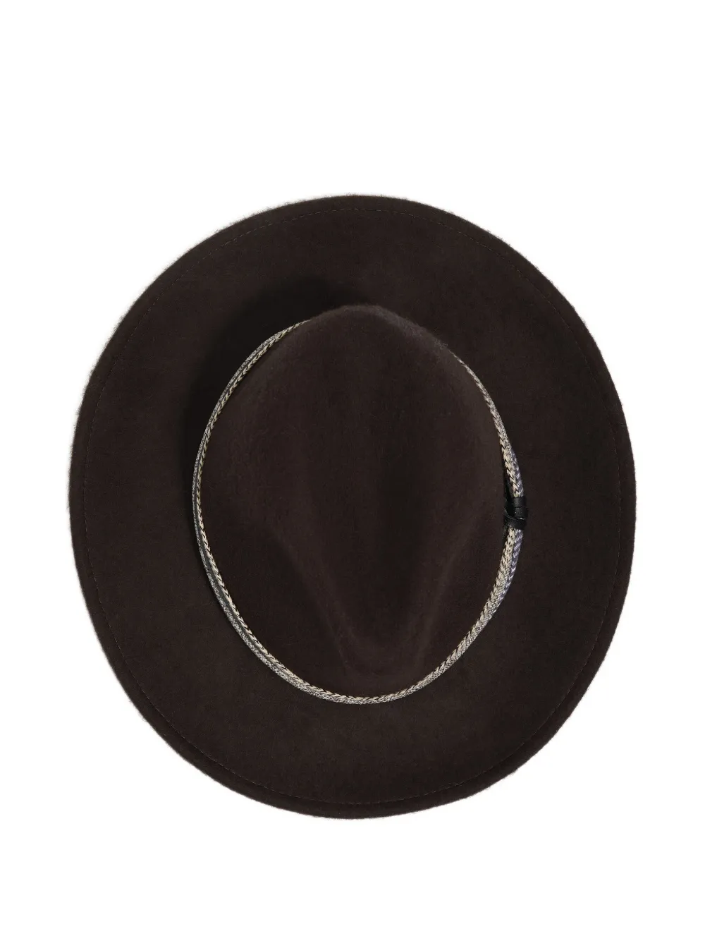 Bimba y Lola Hoed met geweven afwerking - Bruin