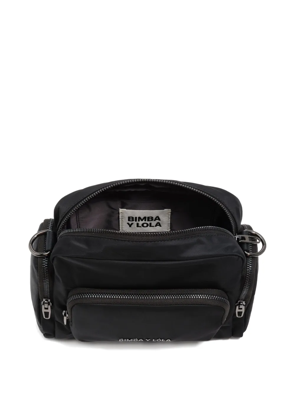 Bimba y Lola Kleine crossbodytas met zak Zwart