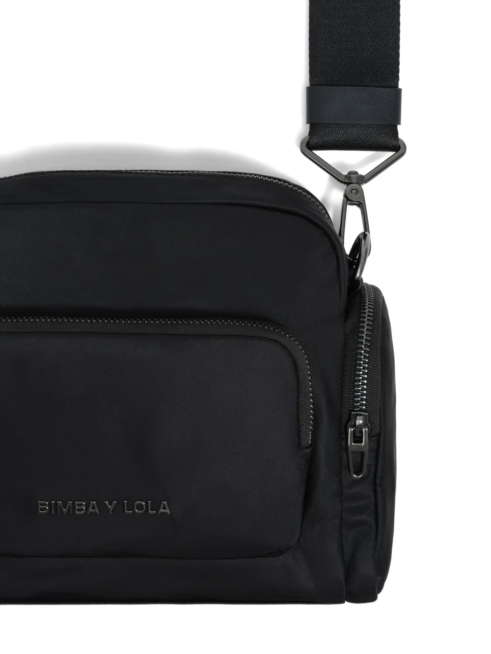 Bimba y Lola Kleine crossbodytas met zak Zwart