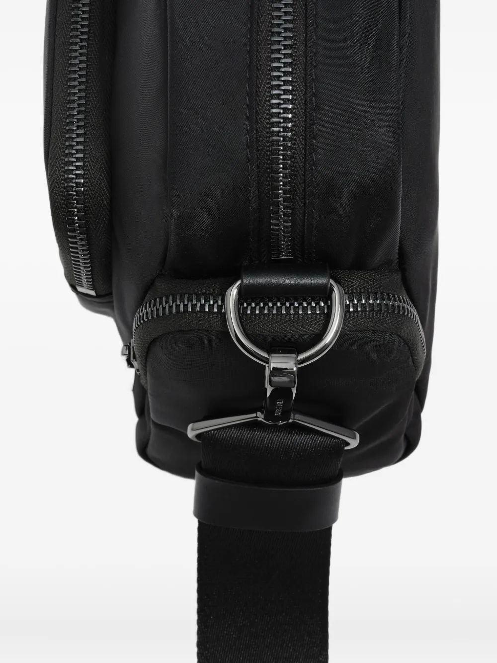 Bimba y Lola Kleine crossbodytas met zak Zwart