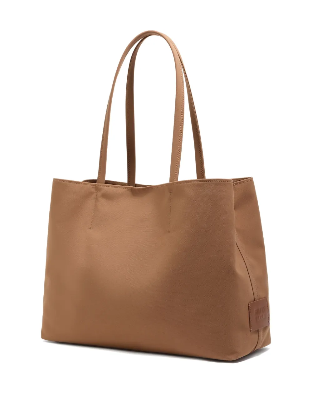 Bimba y Lola Shopper met logopatch - Bruin