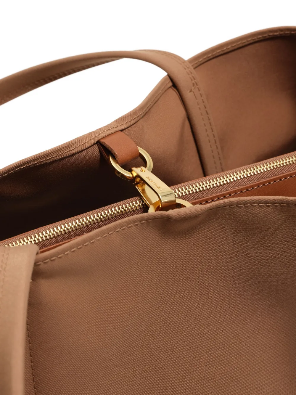 Bimba y Lola Shopper met logopatch Bruin