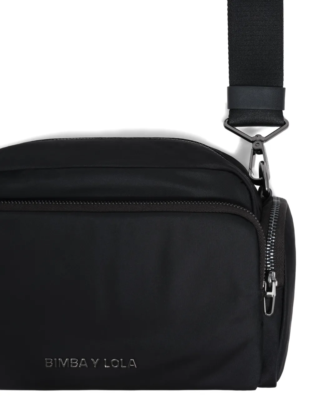 Bimba y Lola Kleine crossbodytas met zak Zwart