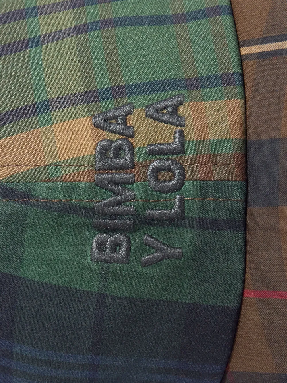 Bimba y Lola Katoenen muts met patchwork Bruin