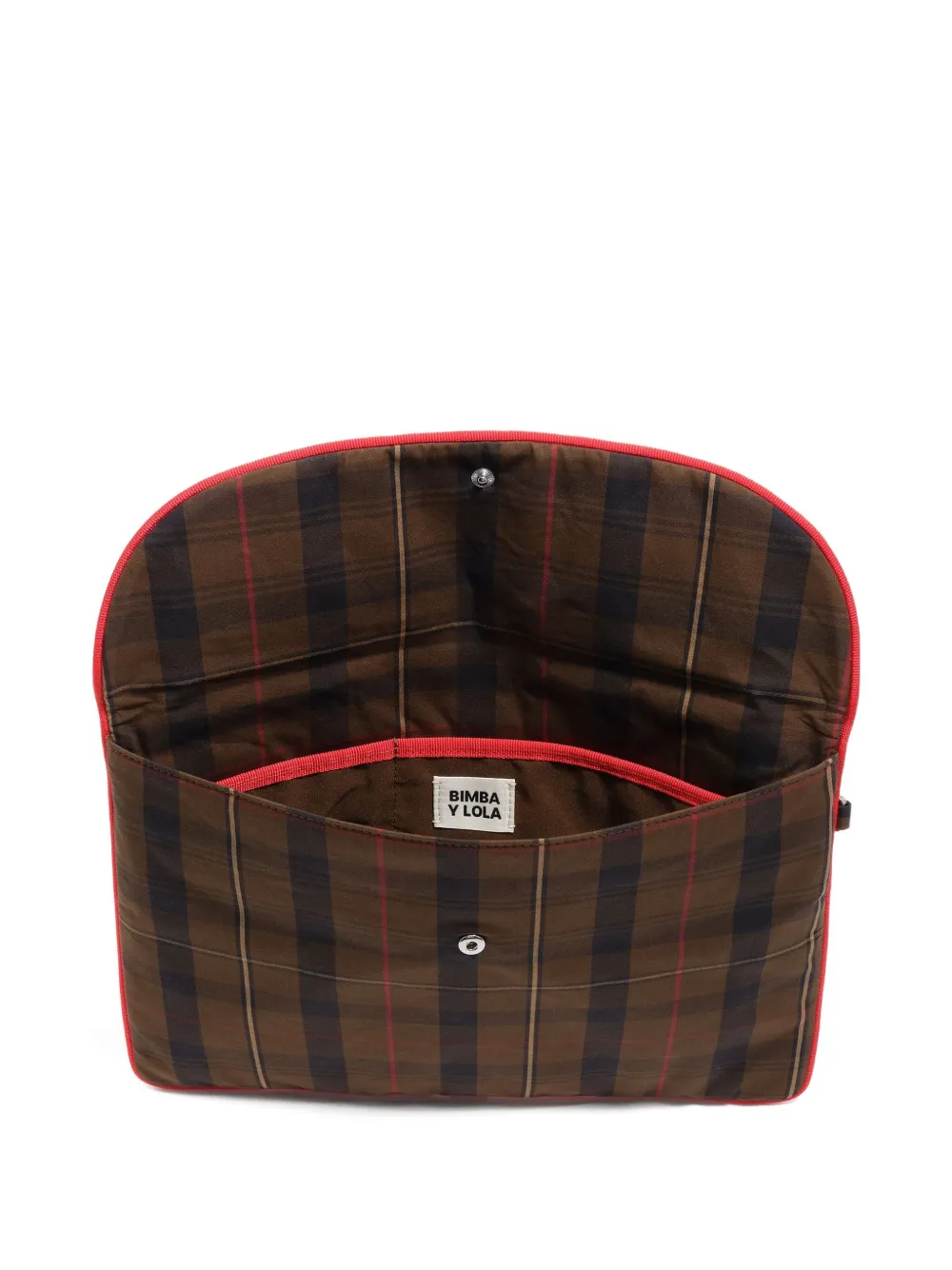 Bimba y Lola check-plaid laptop case | Image 2