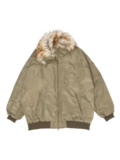 Bimba y Lola chaqueta bómber acolchada con forro de pelo artificial