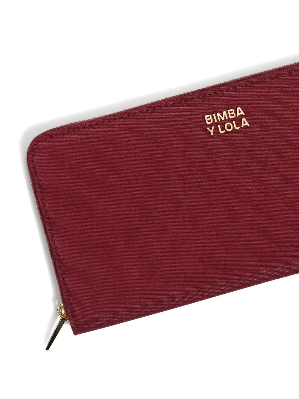 Bimba Y Lola Rectangular Zipped Wallet In Red