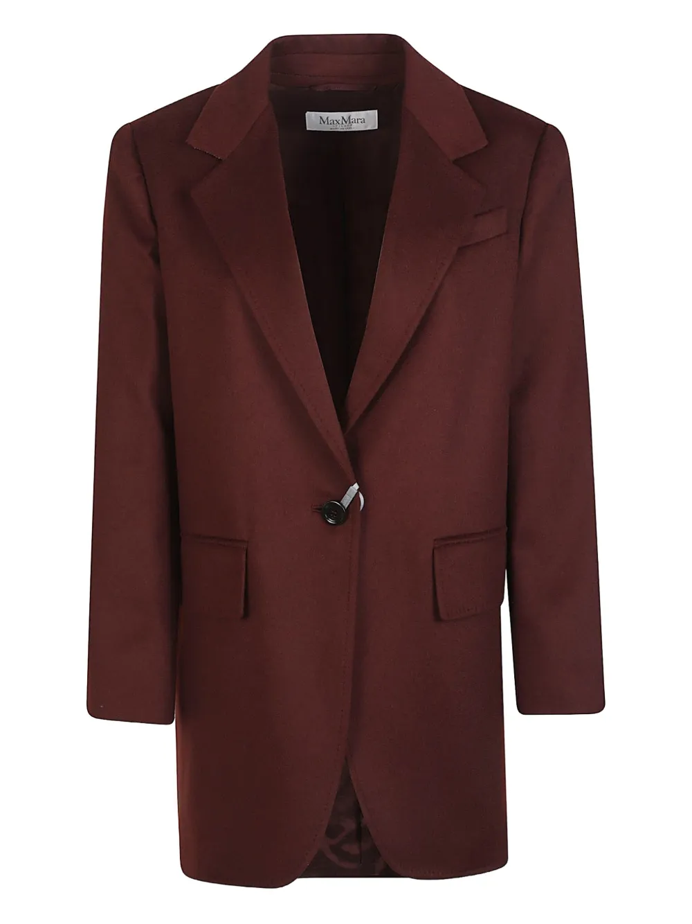 Max Mara button wool blazer | Red | Image 1
