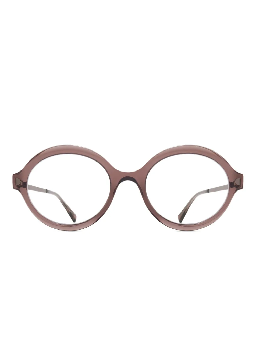 Mykita Noomi Round-frame Glasses In Brown
