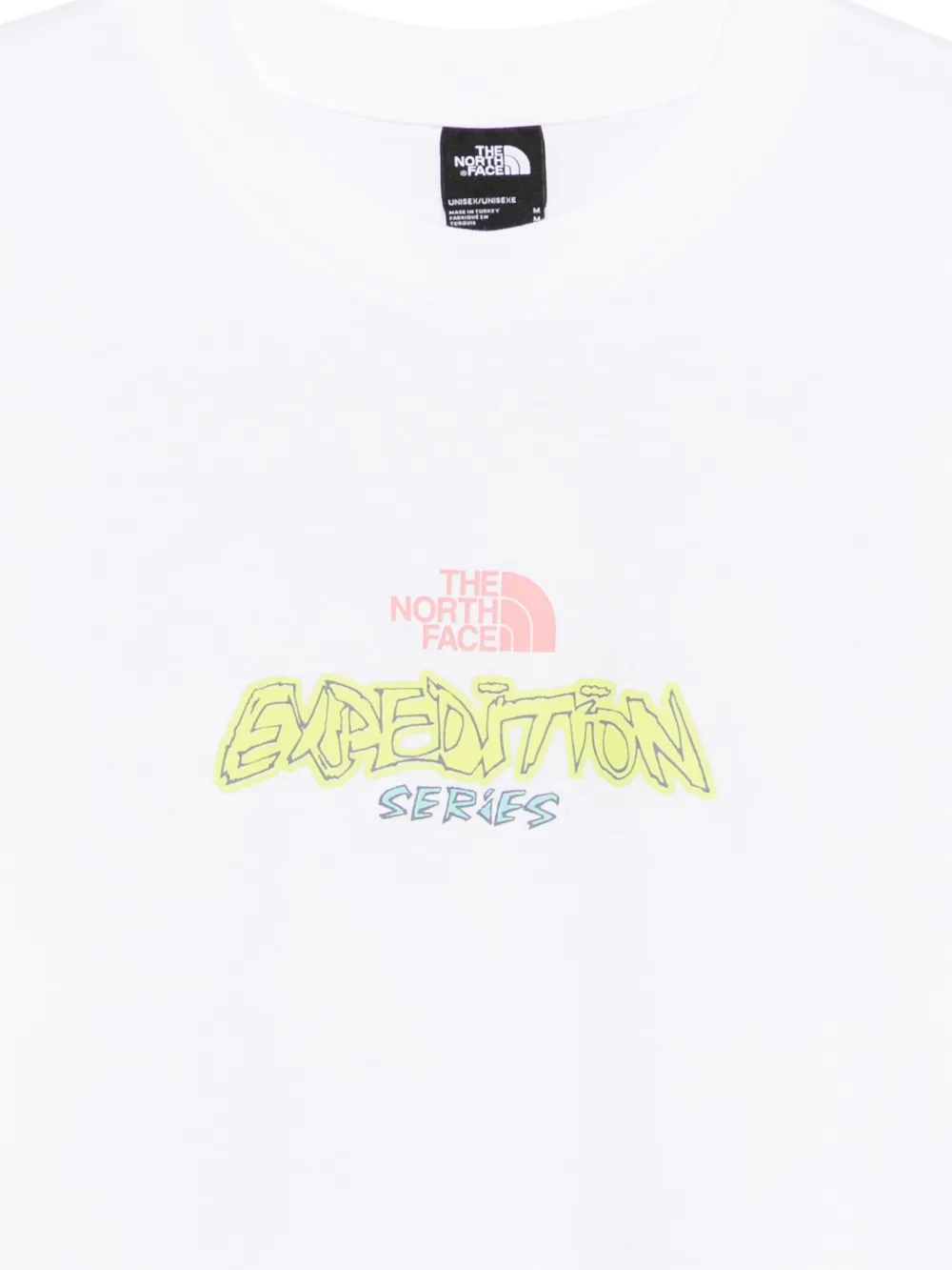 The North Face Expedition Celebration T-shirt met grafische print Wit