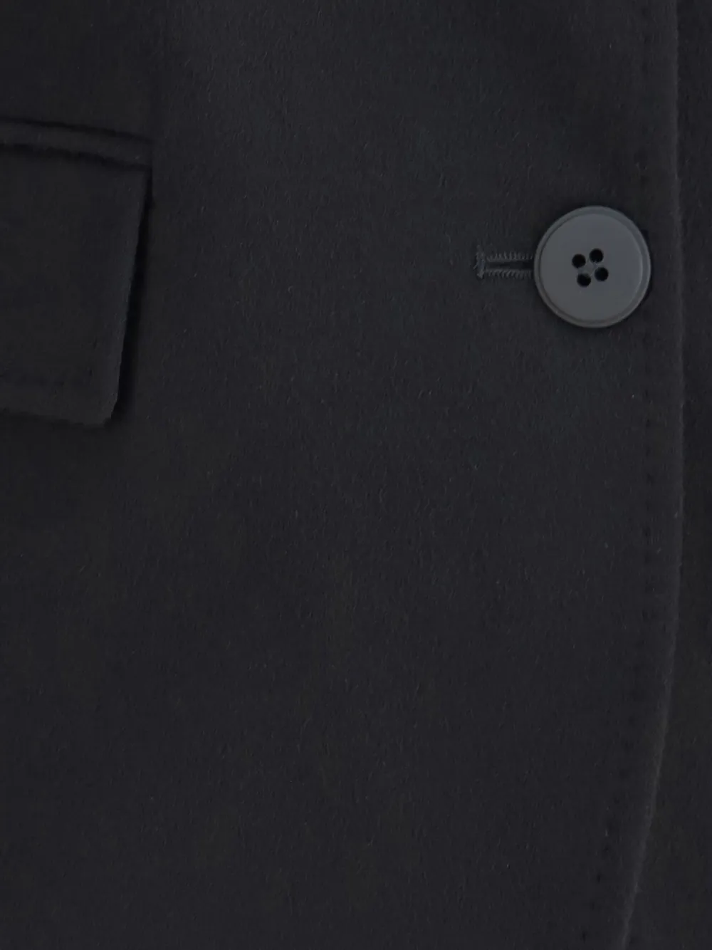 Max Mara Folgore blazer met knoopsluiting Zwart