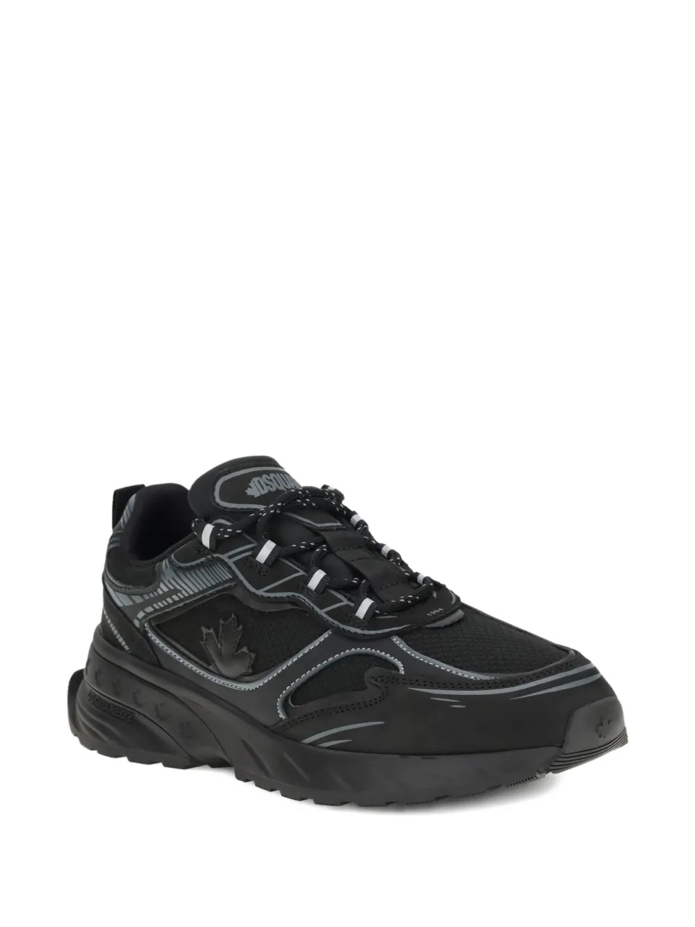 DSQUARED2 lace-up sneakers | Black | Image 1