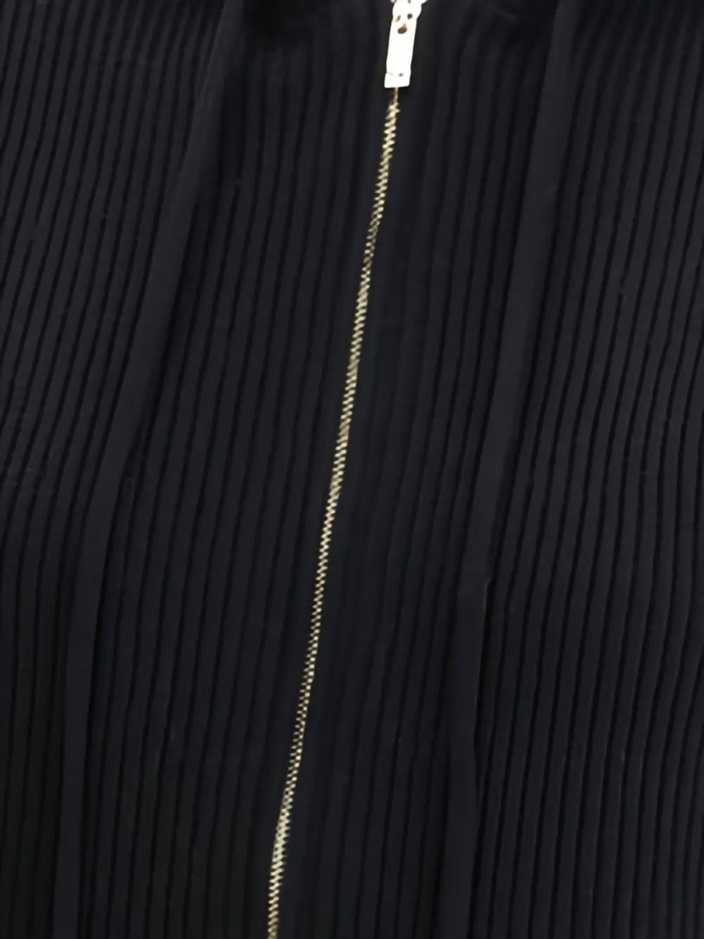 Max Mara Bodywarmer met capuchon en rits Zwart