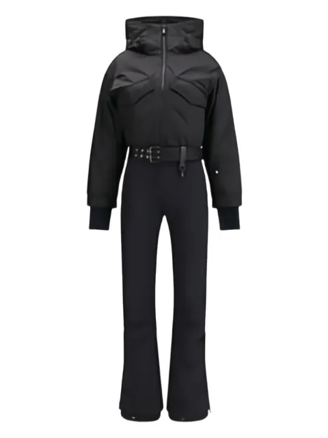 Moncler Grenoble hooded belted ski suit