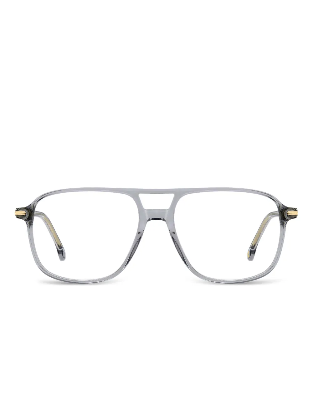 Carrera 373 rectangular-frame glasses | Grey | Image 1