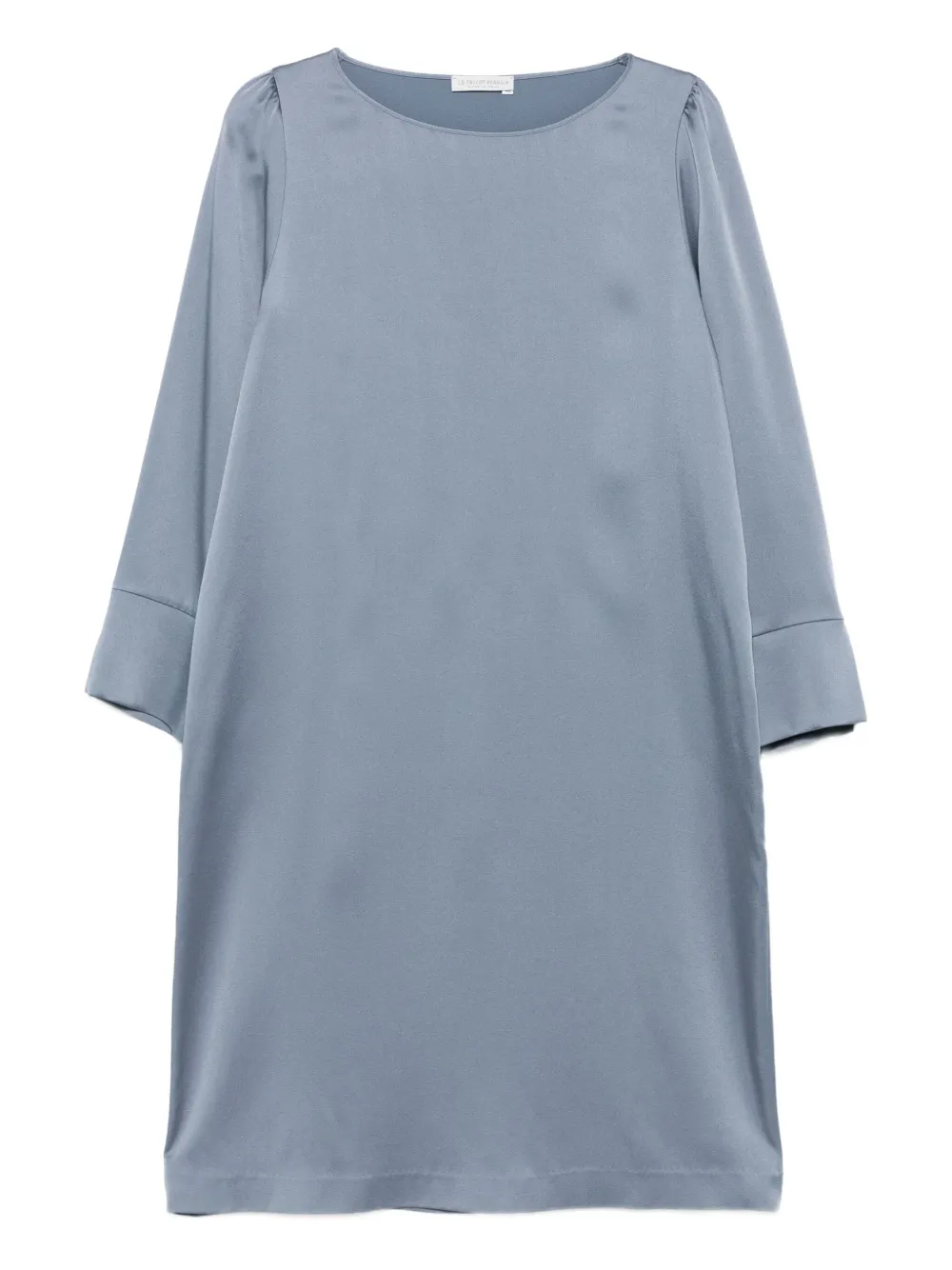 Le Tricot Perugia cuff-sleeve midi dress - Blu