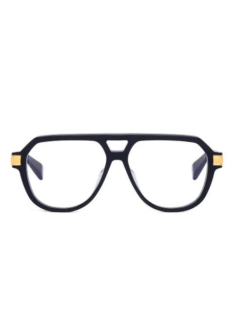 Balmain Eyewear pilot-frame glasses