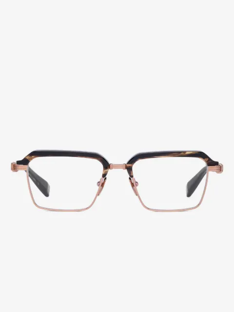 Balmain Eyewear browline-frame glasses