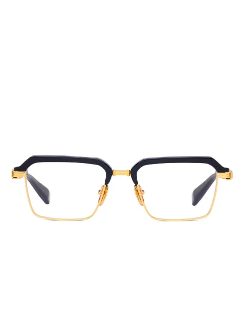Balmain Eyewear browline-frame glasses