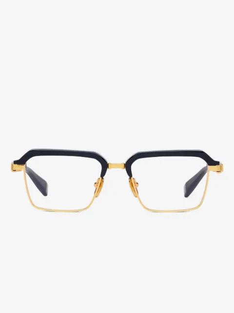 Balmain Eyewear browline-frame glasses