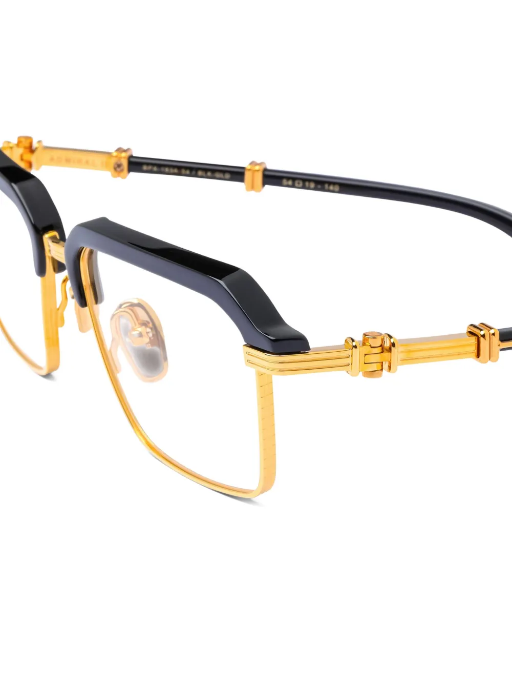 Balmain Eyewear browline-frame glasses | Men | Image 2