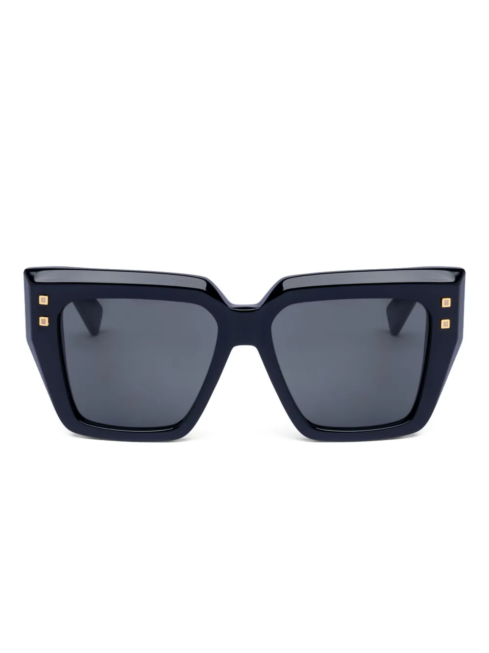 Balmain Eyewear geometric-frame sunglasses | Black | Image 1